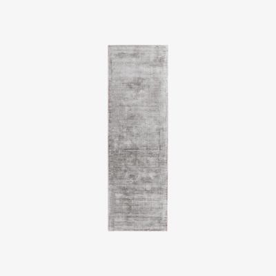 La Redoute Distressed Hand Woven Viscose Runner Rug - 240x66cm