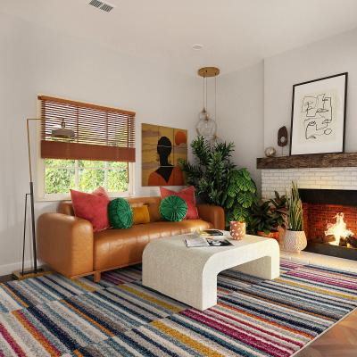 La Redoute Stripe Flatweave Rug