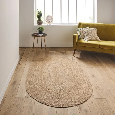 La Redoute Aftas Oval Jute Rug