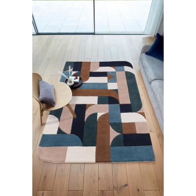 La Redoute Curved Shapes Patterned Rug