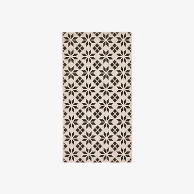 La Redoute Iswik Kitchen Rug with Cerement Tile Motif