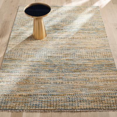 La Redoute Sarini Knotted Wool and Sari Silk Rug