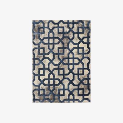 La Redoute Faded Trellis Pattern Rug