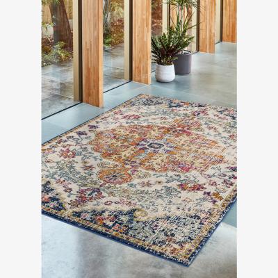 La Redoute Vintage Style Medallion Rug
