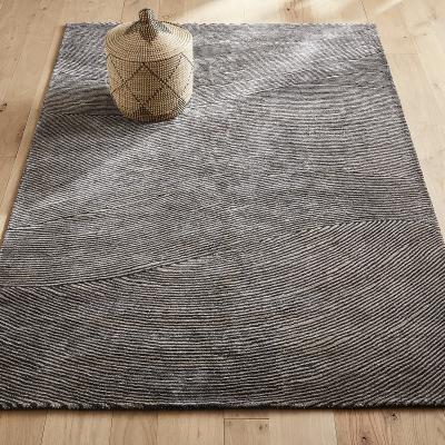 La Redoute Chaapri Hand-Tufted 100% Lyocell Rug