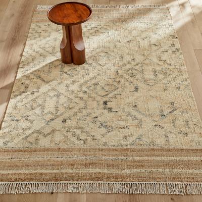 La Redoute Jelena Hand Woven Fringed Jute Rug