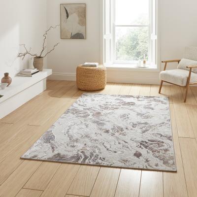La Redoute Modern Textured Marble Rug
