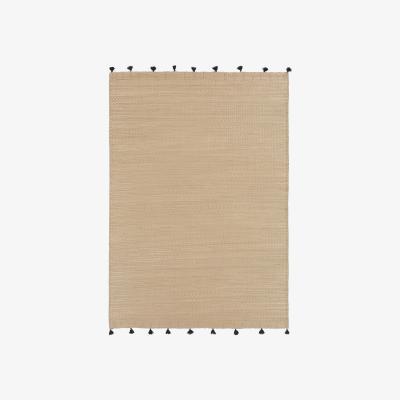 La Redoute Azou Hand-Woven Rug with Tassels