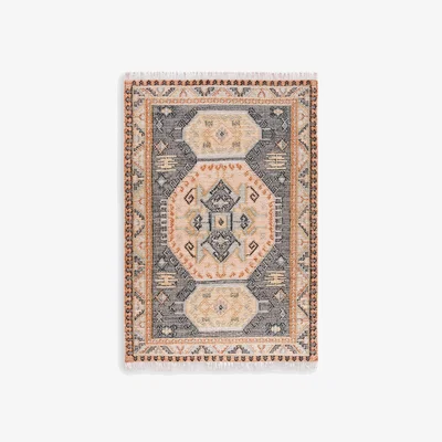 La Redoute Uzzo Aged Effect Kilim Wool Mix Rug