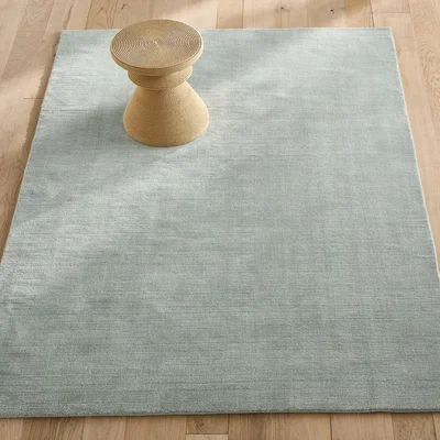 La Redoute Rajah Hand-Knotted Wool & Cashmere Rug
