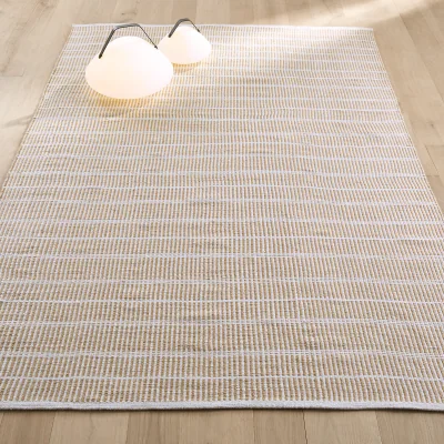 La Redoute Linear Recycled Polyester Indoor/Outdoor Rug
