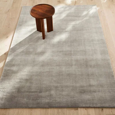 La Redoute Rajah Hand-Knotted Wool & Cashmere Rug