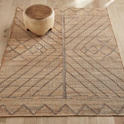 La Redoute Navala Textured Hand Woven Jute Rug