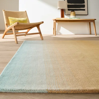 La Redoute Solara Ombré Effect Wool Rug