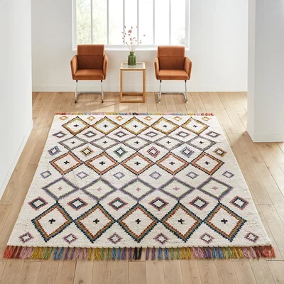 La Redoute Ourika Berber Style XL Wool Rug