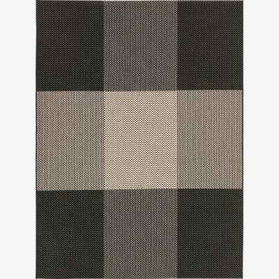 La Redoute Josie Checked Flat Weave Indoor / Outdoor Rug