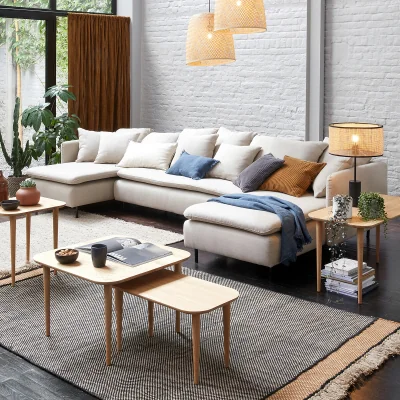 La Redoute Ajow Fringed Jute Rug