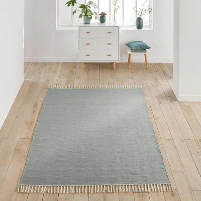 La Redoute Azalée Fringed Flat Woven Rug
