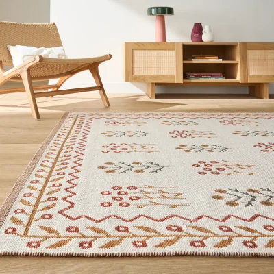La Redoute Justin 77% Wool Flat Weave Rug