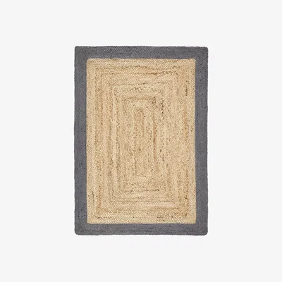 La Redoute Contrast Border Jute Indoor/Outdoor Rug