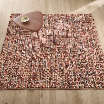 La Redoute Mutanya Square Wool Rug