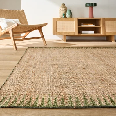 La Redoute Jute Rug with Border, Gibela