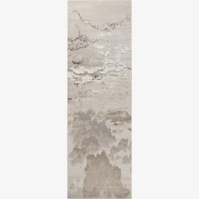 La Redoute Distressed Linear Metallic Runner Rug