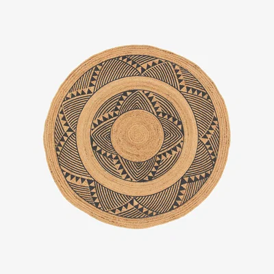 La Redoute Poppy Round Jute Rug
