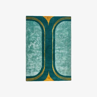 La Redoute Seda Wool and Viscose Mix Rug