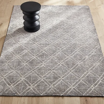 La Redoute Ellipsil Geometric Wool Mix Rug