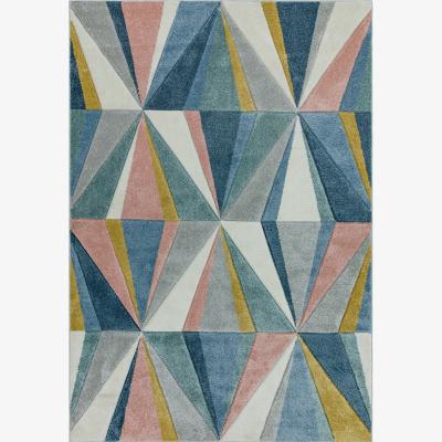 La Redoute Diamond Pattern Hand Carved Rug