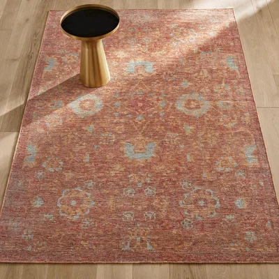 La Redoute Teperli Hand-Knotted Wool Kilim Rug
