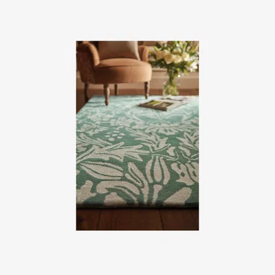 La Redoute Classic Floral Rug in 100% Wool