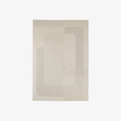 La Redoute Lodgo Geometric Print Textured Rug