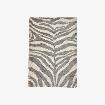 La Redoute Zebra Pattern Shaggy Rug