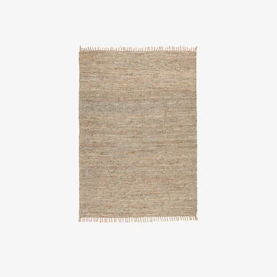 La Redoute Aidas Jute Leather Rug