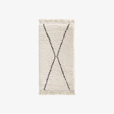 La Redoute The Luna Berber-style bedside rug.