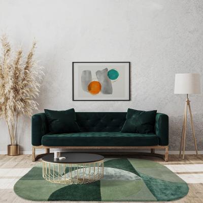 La Redoute Oval Shapes Pattern Rug