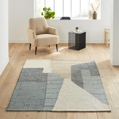 La Redoute Baga Jute & Cotton Rug