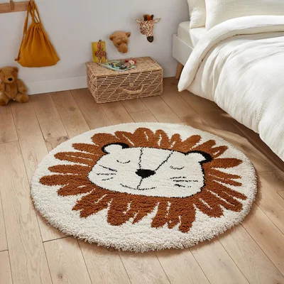 La Redoute Syma Lion Round Rug