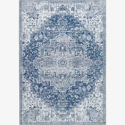 La Redoute Faded Vintage Machine Washable Rug
