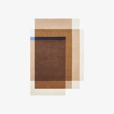 La Redoute Kimto Wool Rug with Unstructured Print