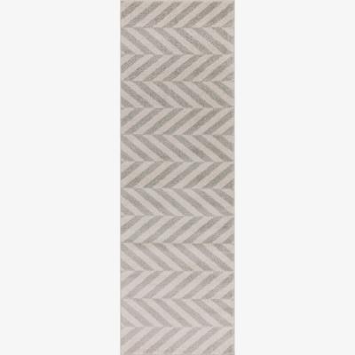 La Redoute Chevron Flatweave Runner Rug - 240x66cm