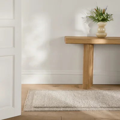 La Redoute Edgi Hand-Knotted Runner Rug in Wool