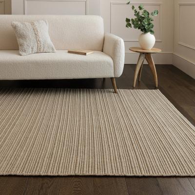 La Redoute Ravine Ribbed Wool Rug