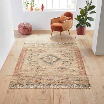 La Redoute Navaja Aged Effect Kilim Jute Cotton Rug