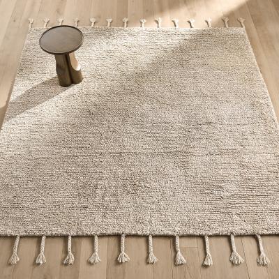 La Redoute Neroli Hand Knotted Square Wool Rug