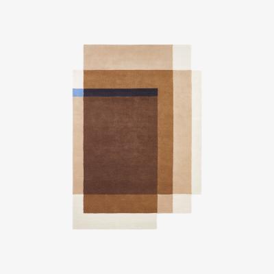 La Redoute Kimto Wool Rug with Unstructured Print