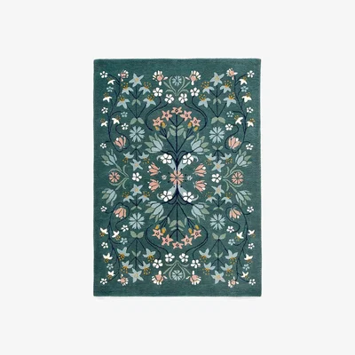 La Redoute Pilar Floral Wool Rug