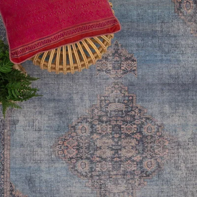 La Redoute Traditional Vintage Style Flatweave Rug